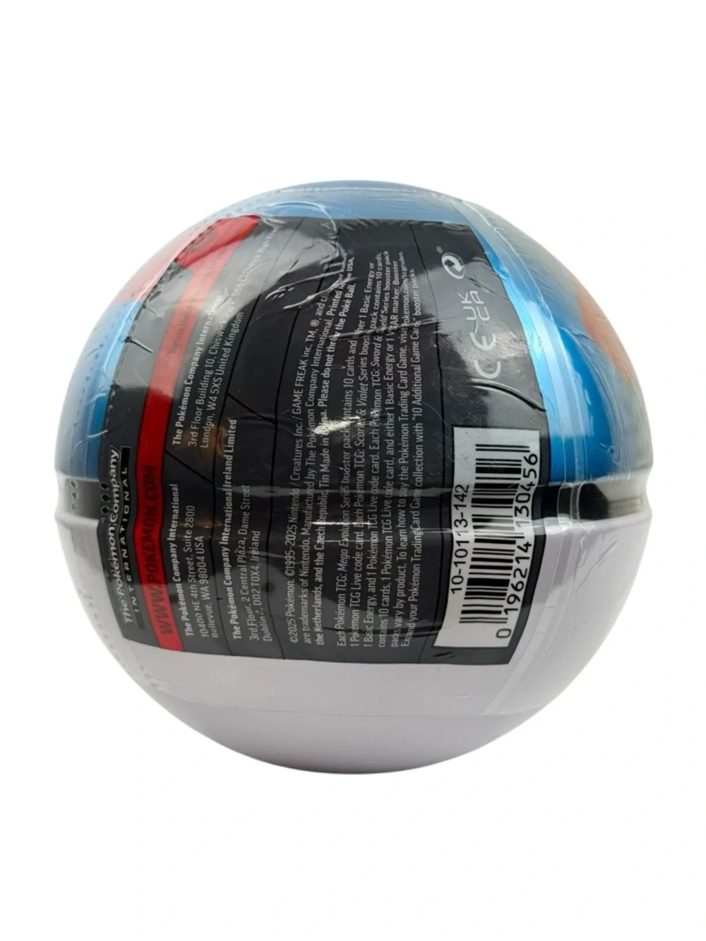 Pokémon TCG Great Ball Tin E25 Sealed Blue & White Poké Ball Collector Tin New